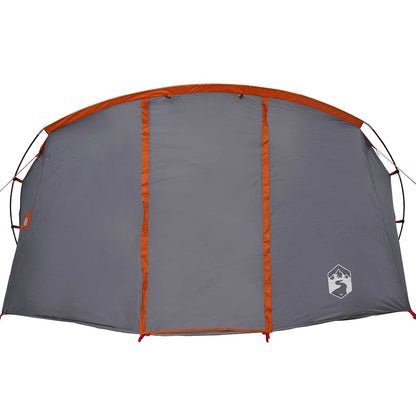 Tunnel Tent 4-Person 4-Person Grey and orange