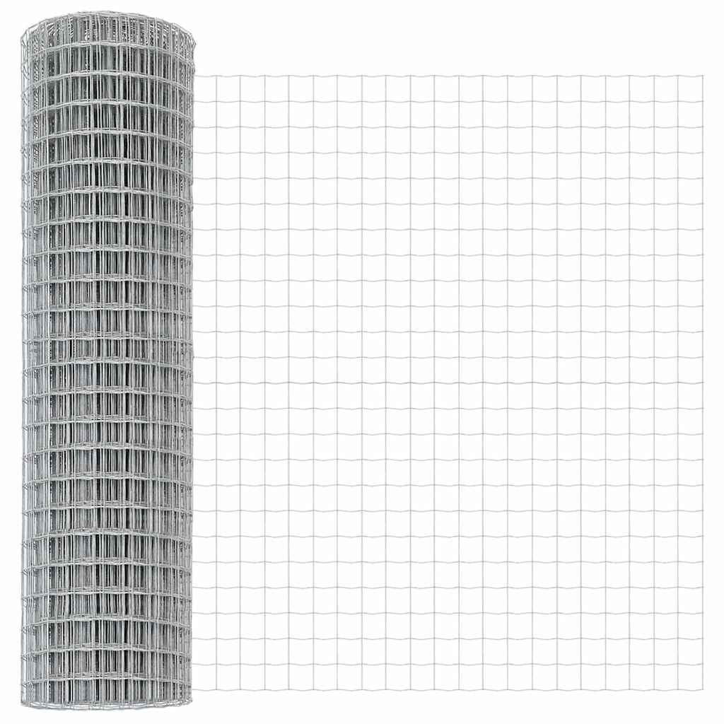 vidaXL Euro Fence 1.2 x 10 m PVC-coated iron 2