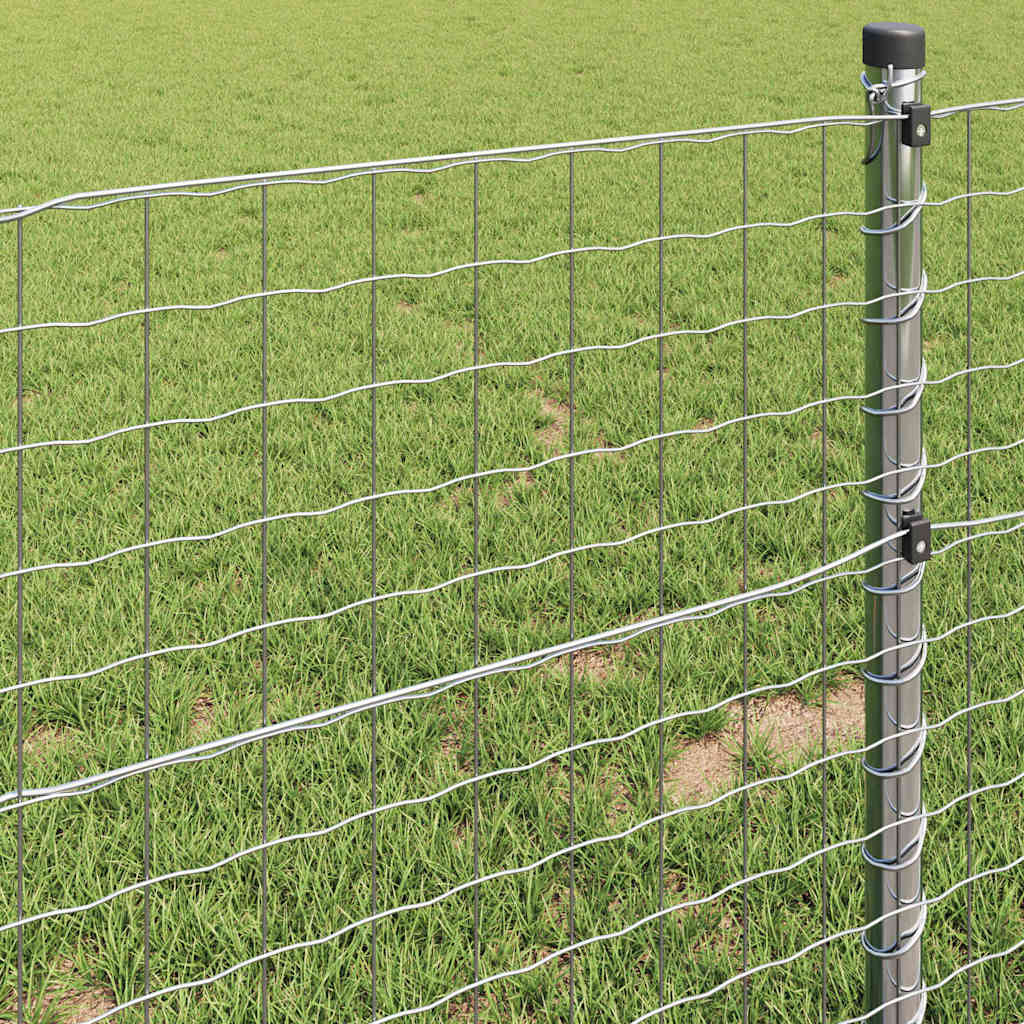 vidaXL Euro Fence 1.4 x 10 m PVC-coated iron 4