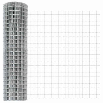 vidaXL Euro Fence 1.4 x 10 m PVC-coated iron 2