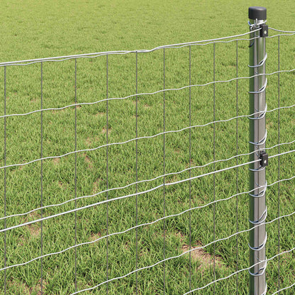 vidaXL Euro Fence 1.5 x 10 m PVC-coated iron 4