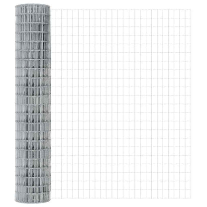 vidaXL Euro Fence 1.5 x 10 m PVC-coated iron 2