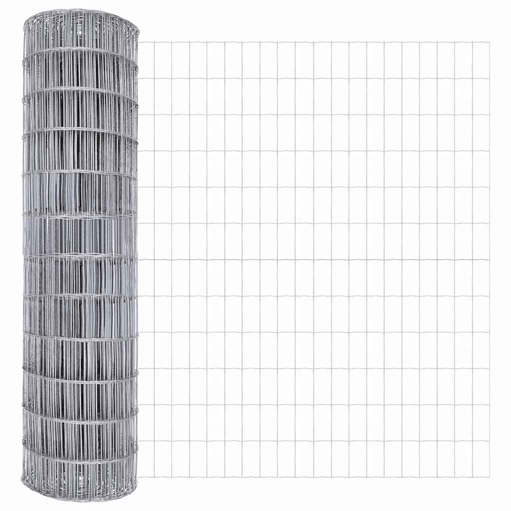 vidaXL Euro Fence 1.5 x 10 m PVC-coated iron 2