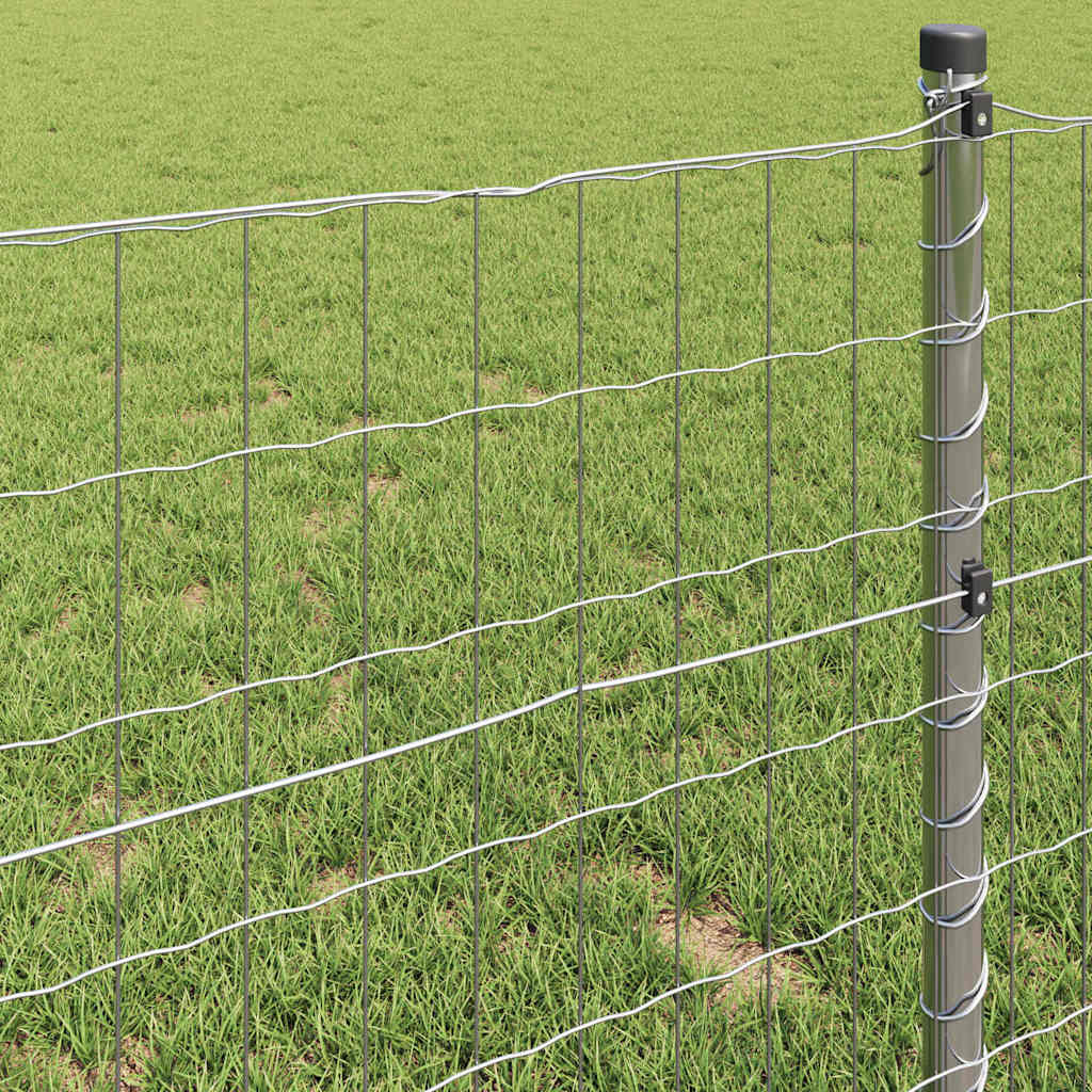 vidaXL Euro Fence 1.6 x 10 m PVC-coated iron 4