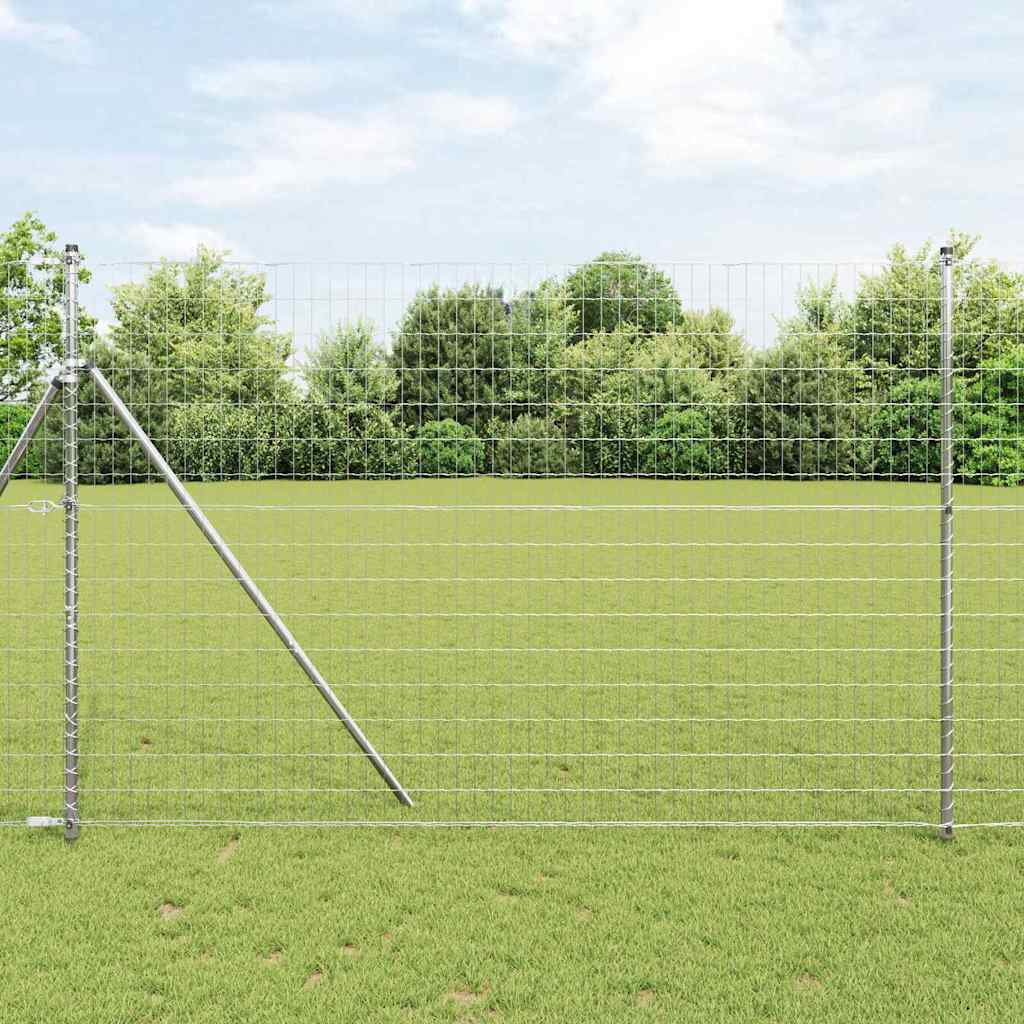 vidaXL Euro Fence 1.6 x 10 m PVC-coated iron 1