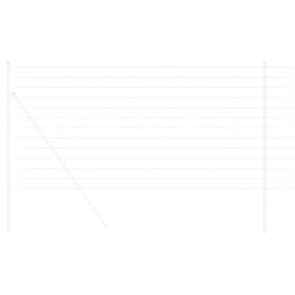 vidaXL Euro Fence 1.4 x 10 m PVC-coated iron 3
