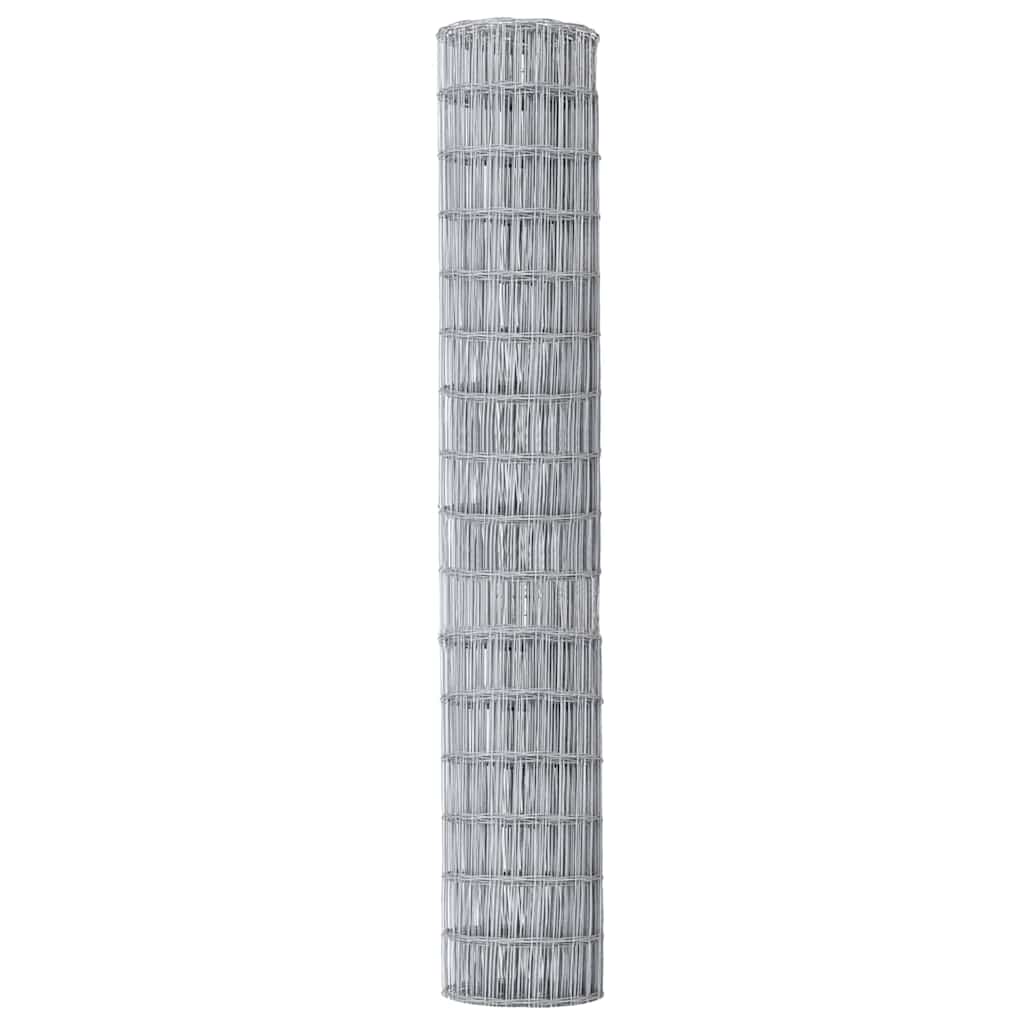 vidaXL Euro Fence 1.5 x 10 m PVC-coated iron 6