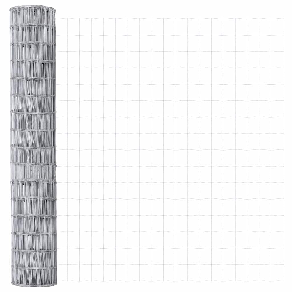 vidaXL Euro Fence 1.6 x 10 m PVC-coated iron 2