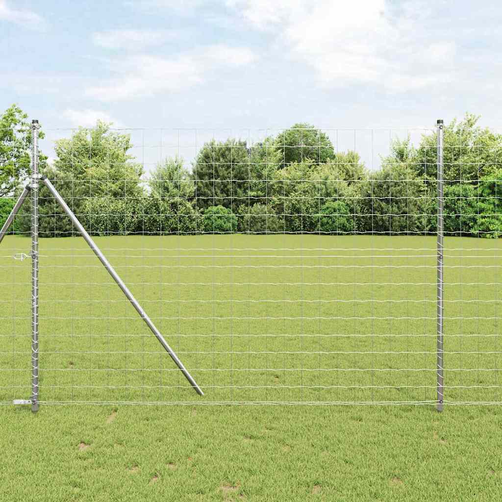 vidaXL Euro Fence 1.6 x 10 m PVC-coated iron 1