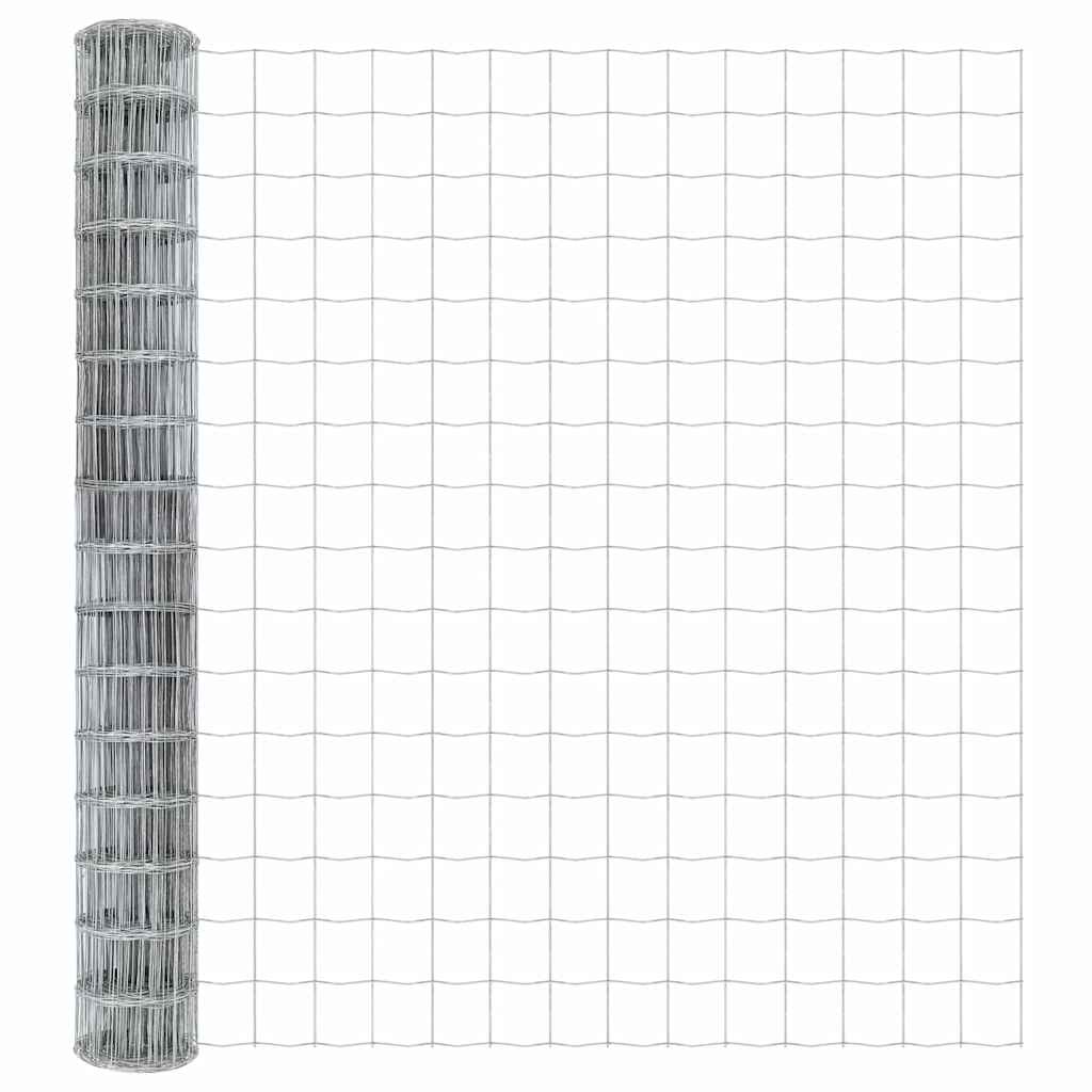 vidaXL Euro Fence 1.6 x 10 m PVC-coated iron 2