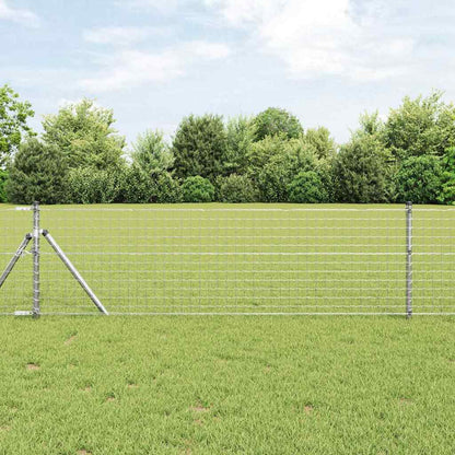 vidaXL Euro Fence 0.6 x 25 m PVC-coated iron 1