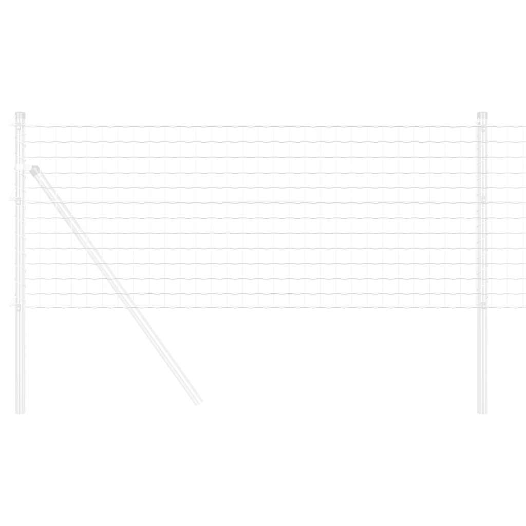vidaXL Euro Fence 0.6 x 25 m PVC-coated iron 3