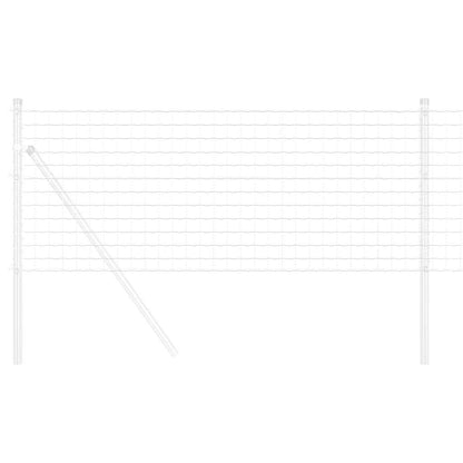 vidaXL Euro Fence 0.6 x 25 m PVC-coated iron 3