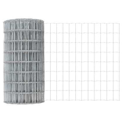 vidaXL Euro Fence 0.8 x 25 m PVC-coated iron 2