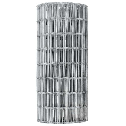 vidaXL Euro Fence 0.8 x 25 m PVC-coated iron 6