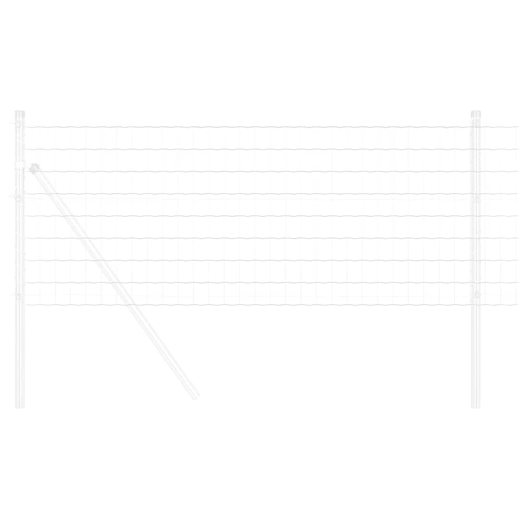 vidaXL Euro Fence 0.8 x 25 m PVC-coated iron 3