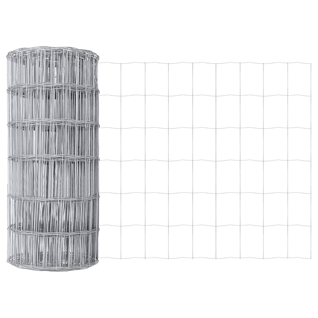 vidaXL Euro Fence 0.8 x 25 m PVC-coated iron 2