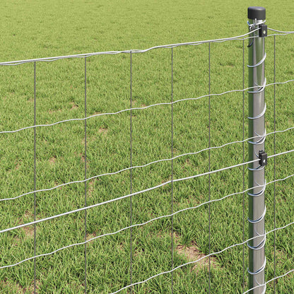 vidaXL Euro Fence 1 x 25 m PVC-coated iron 4