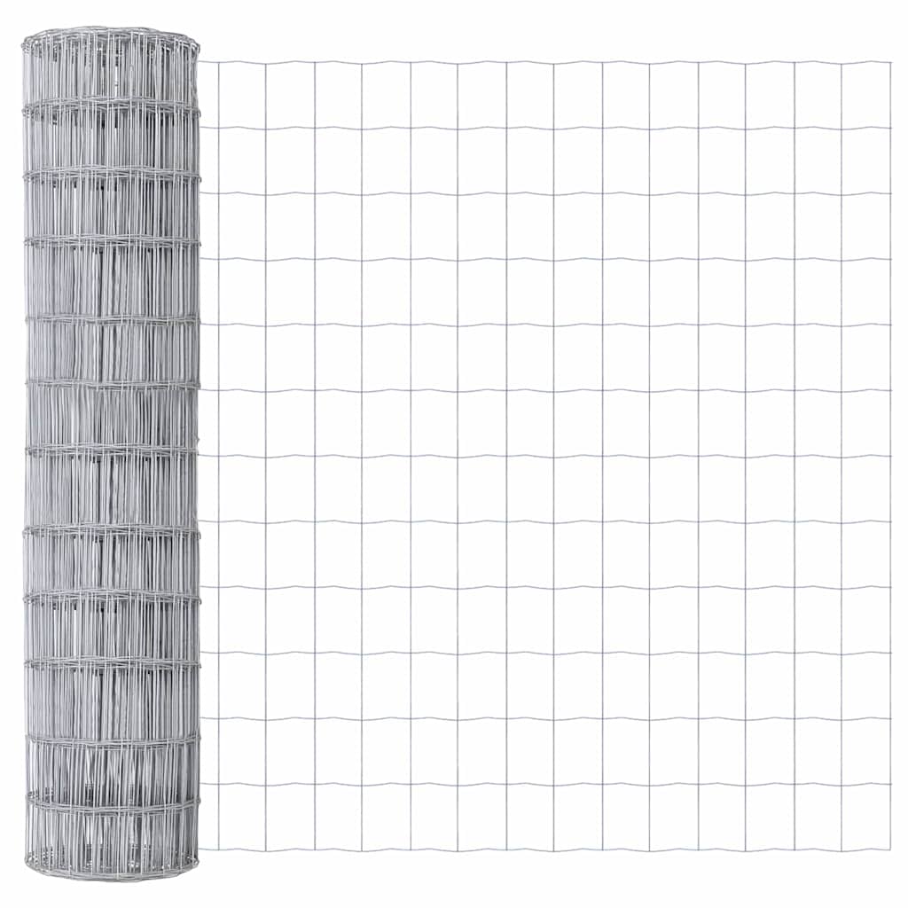 vidaXL Euro Fence 1 x 25 m PVC-coated iron 5