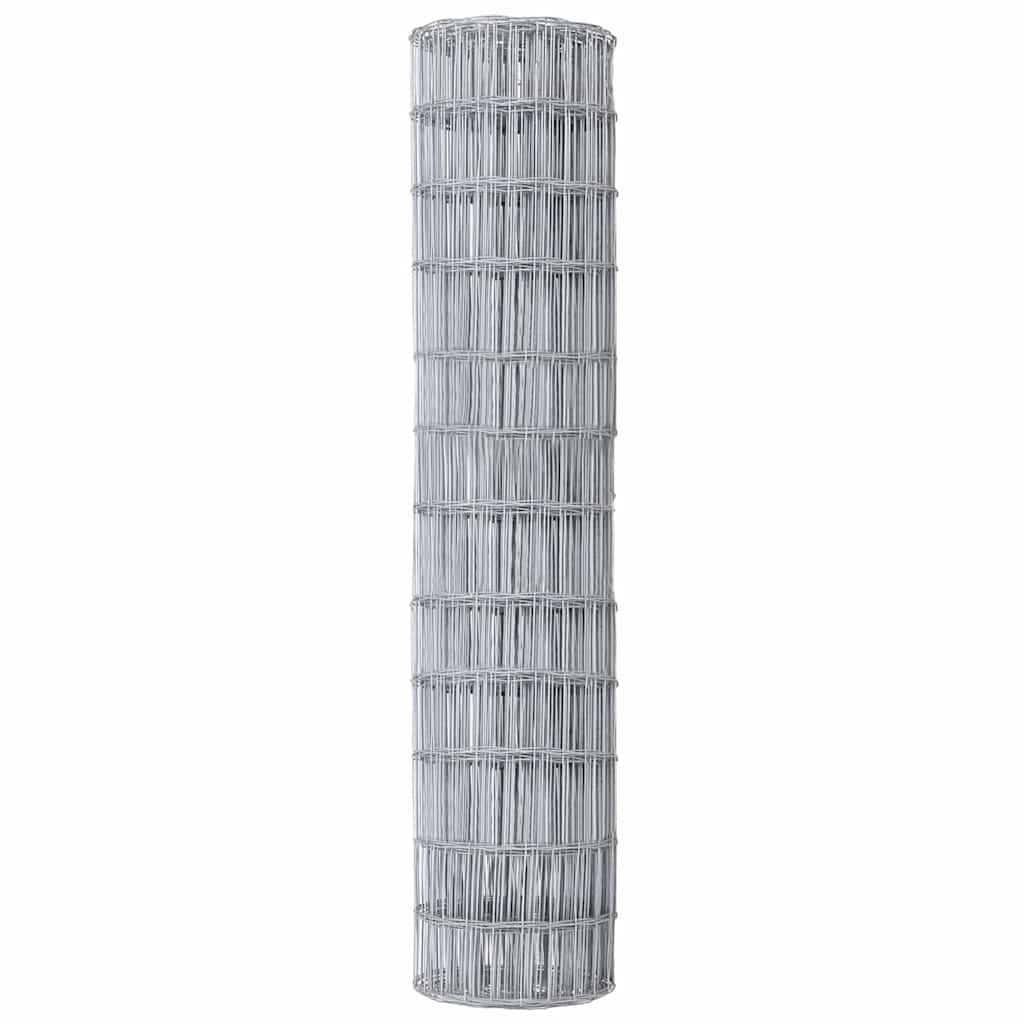 vidaXL Euro Fence 1 x 25 m PVC-coated iron 6