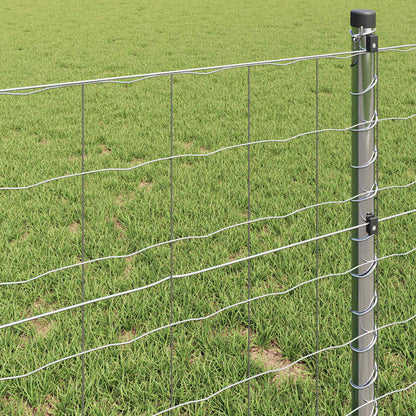 vidaXL Euro Fence 0.8 x 25 m PVC-coated iron 4