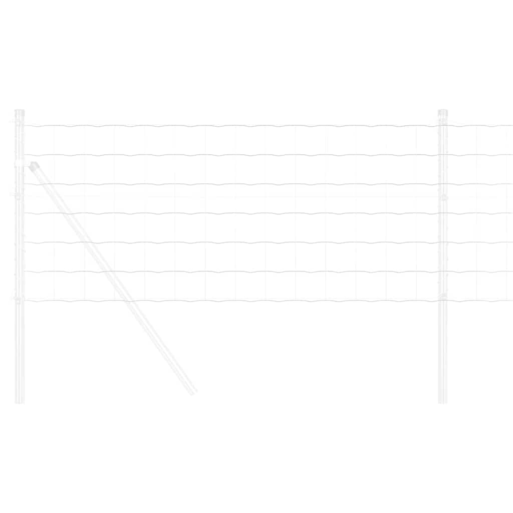 vidaXL Euro Fence 0.8 x 25 m PVC-coated iron 3
