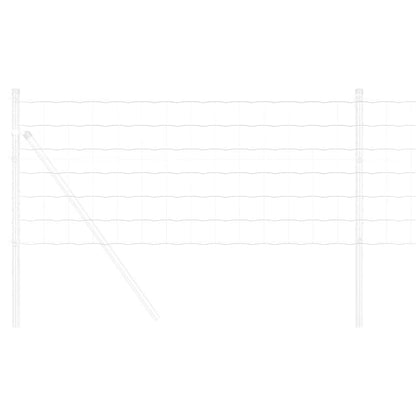 vidaXL Euro Fence 0.8 x 25 m PVC-coated iron 3