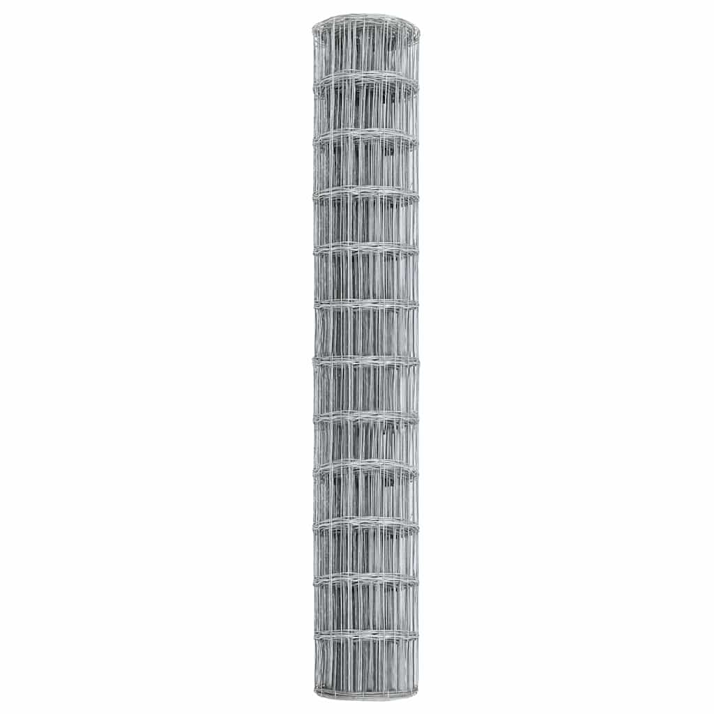 vidaXL Euro Fence 1 x 25 m PVC-coated iron 6