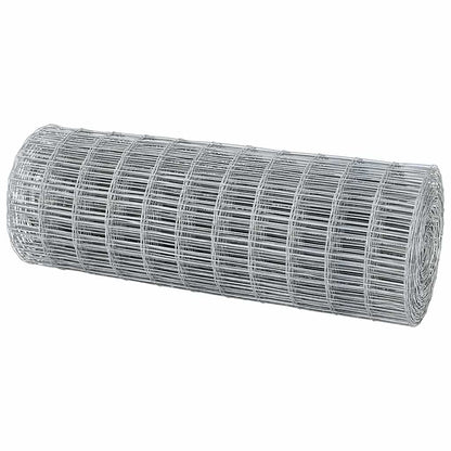 vidaXL Euro Fence 0.4 x 50 m PVC-coated iron 6