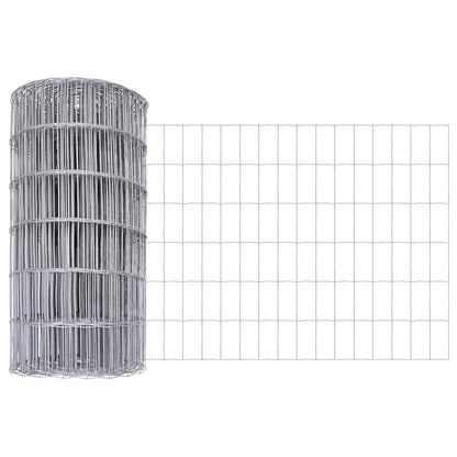 vidaXL Euro Fence 0.4 x 50 m PVC-coated iron 2