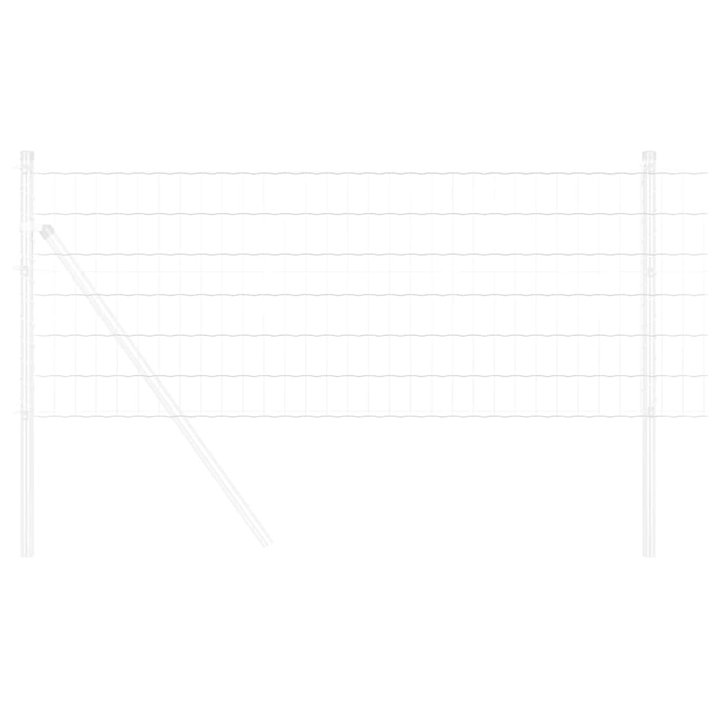 vidaXL Euro Fence 0.4 x 50 m PVC-coated iron 3