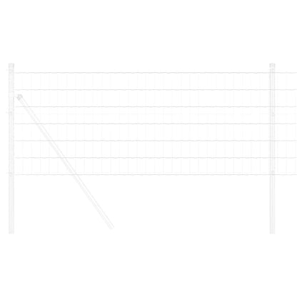 vidaXL Euro Fence 0.4 x 50 m PVC-coated iron 3