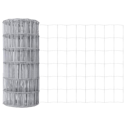 vidaXL Euro Fence 0.4 x 50 m PVC-coated iron 2