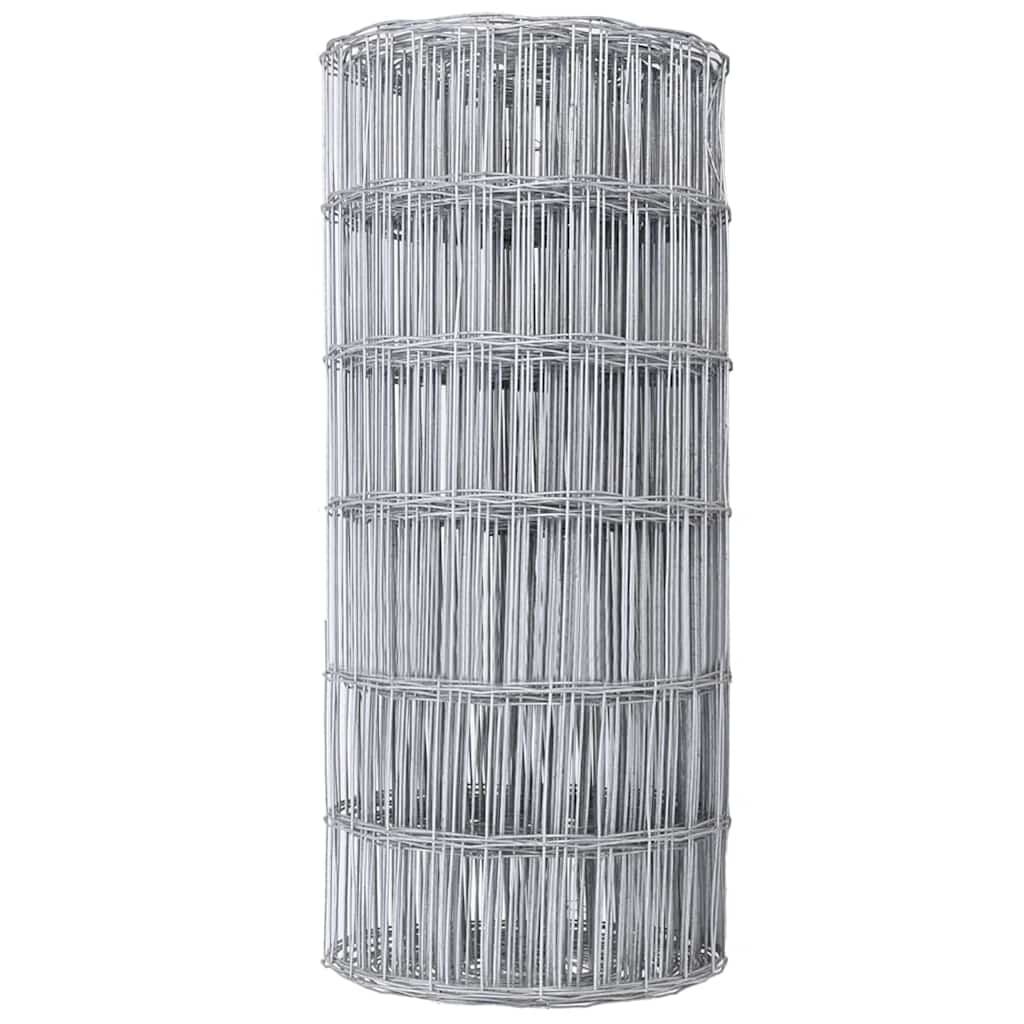 vidaXL Euro Fence 0.4 x 50 m PVC-coated iron 6