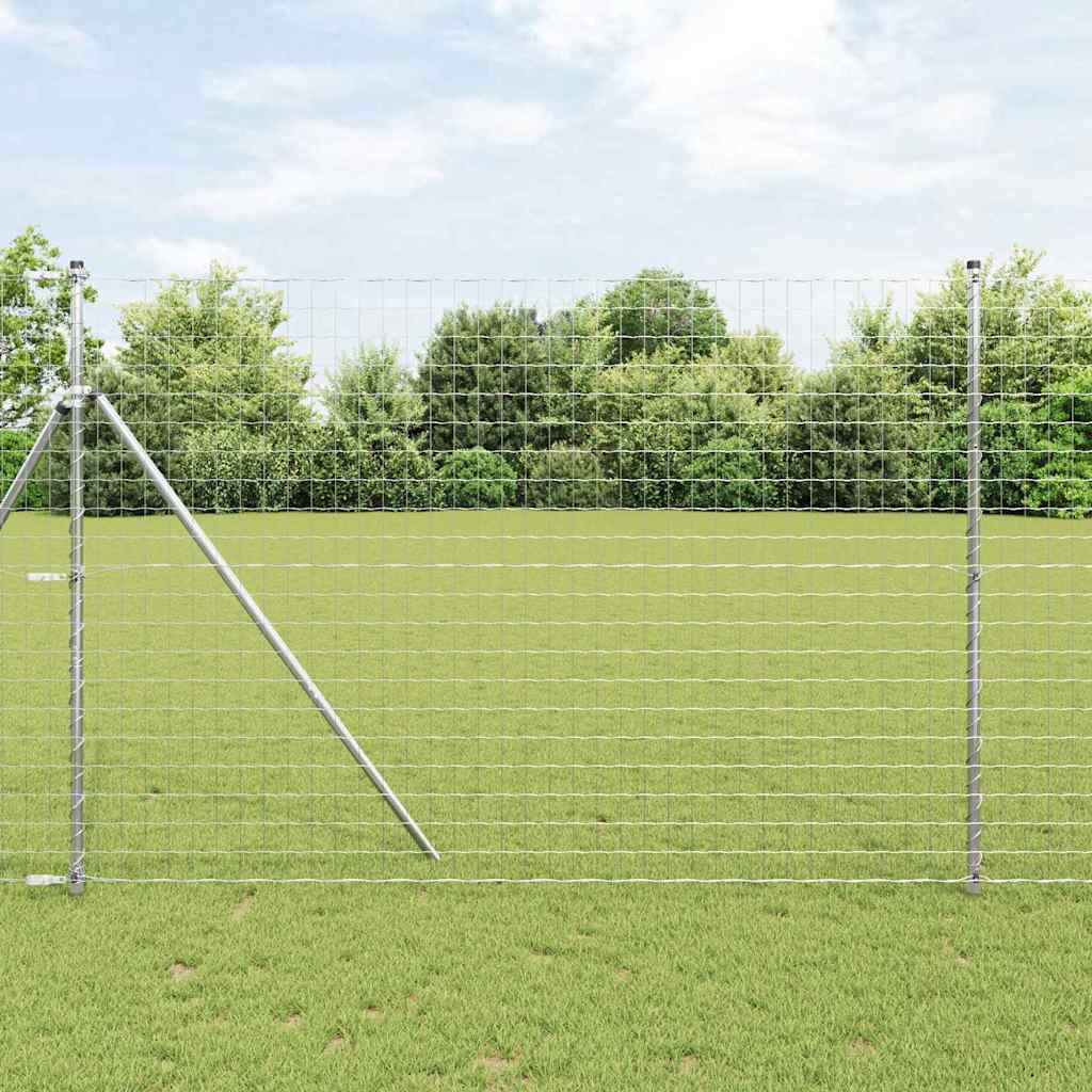 vidaXL Euro Fence 1.5 x 10 m PVC-coated iron 1