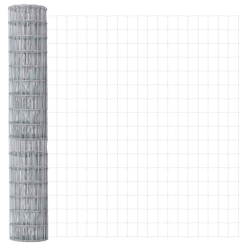 vidaXL Euro Fence 1.5 x 10 m PVC-coated iron 2
