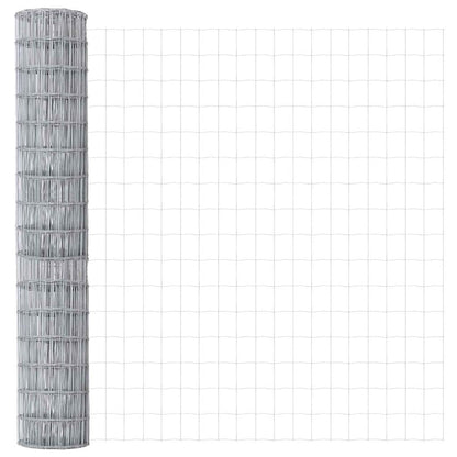 vidaXL Euro Fence 1.5 x 10 m PVC-coated iron 2