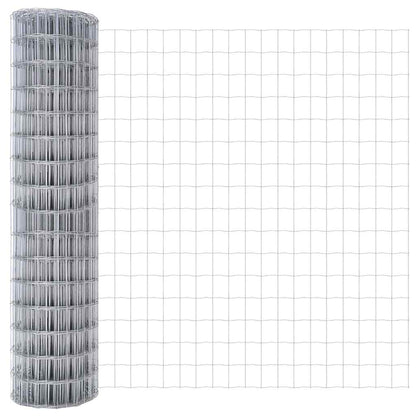 vidaXL Euro Fence 1 x 25 m PVC-coated iron 2