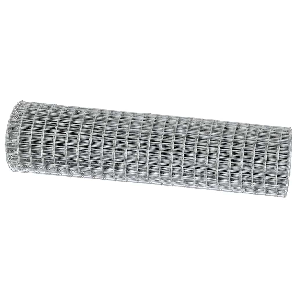 vidaXL Euro Fence 1 x 25 m PVC-coated iron 5