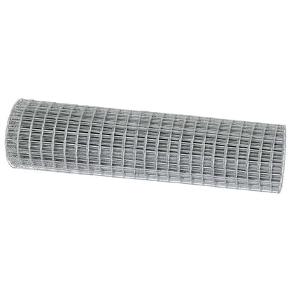 vidaXL Euro Fence 1 x 25 m PVC-coated iron 5