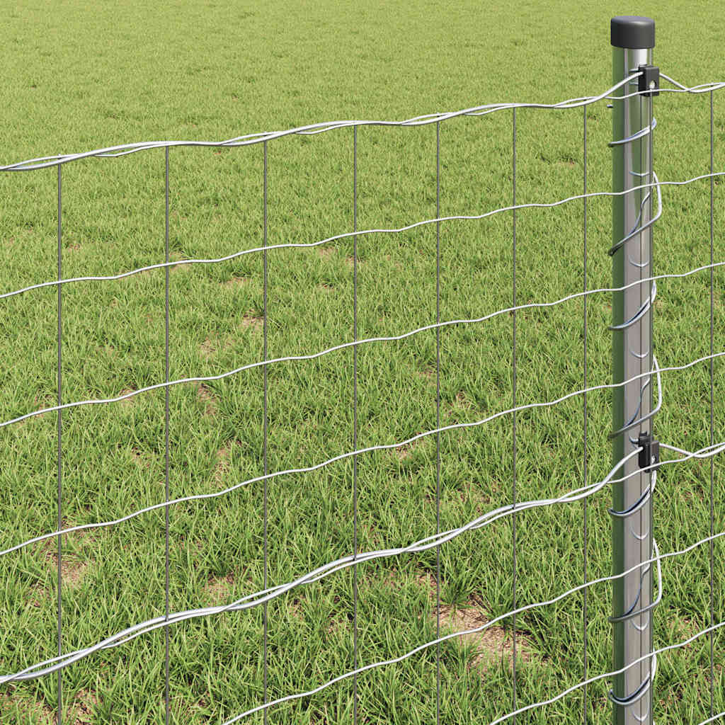 vidaXL Euro Fence 0.4 x 50 m PVC-coated iron 4