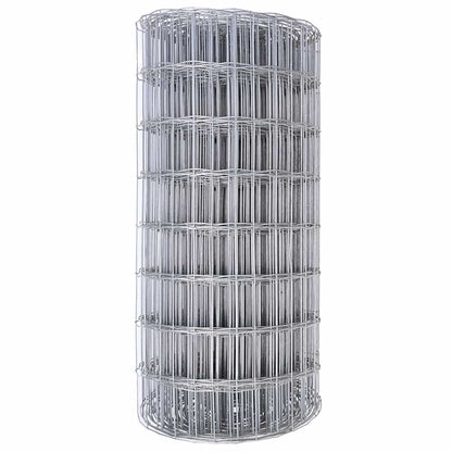 vidaXL Euro Fence 0.4 x 50 m PVC-coated iron 6