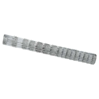 vidaXL Field Fence Silver 2