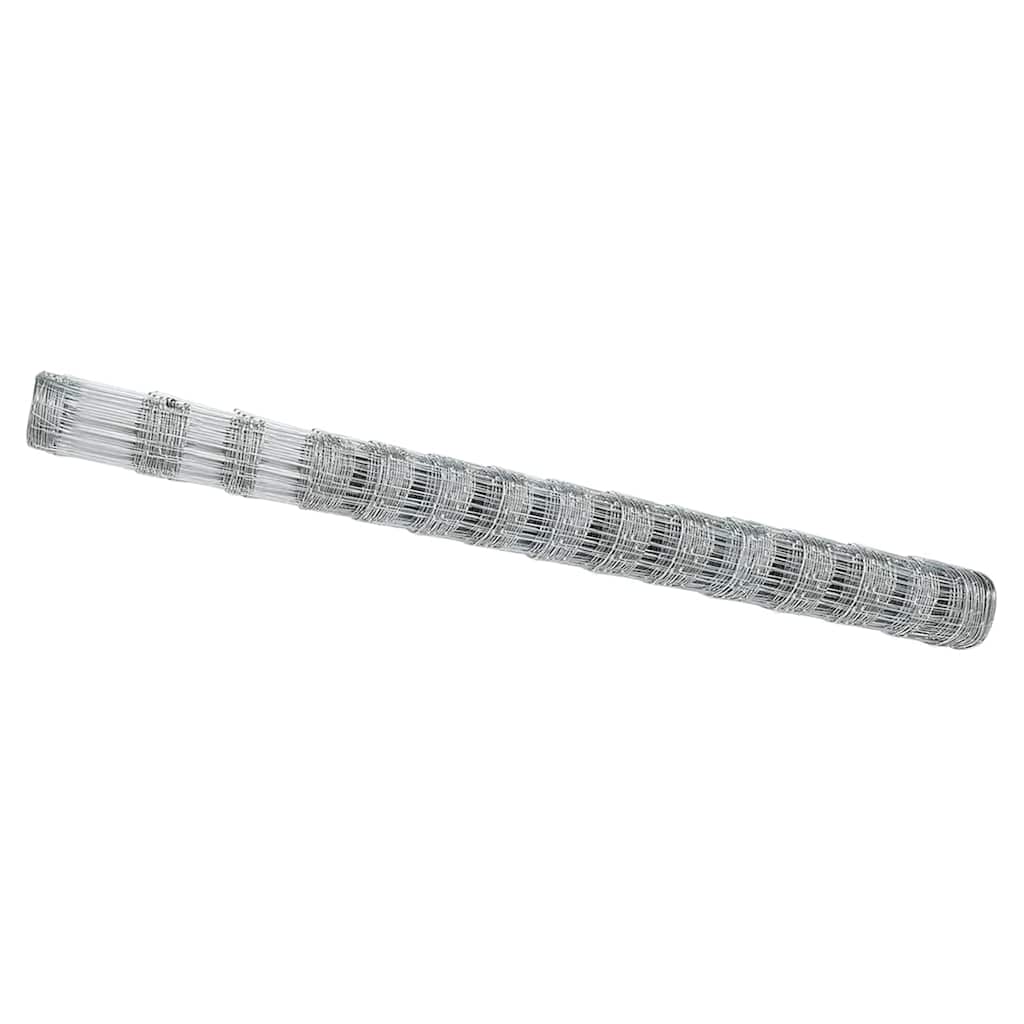 vidaXL Field Fence Silver 2
