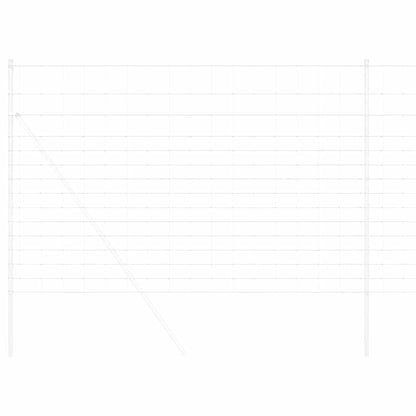 vidaXL Field Fence Silver 3