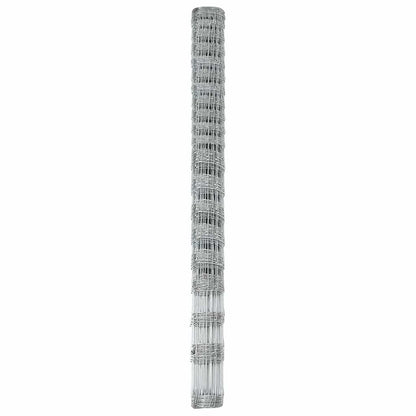 vidaXL Field Fence Silver 6