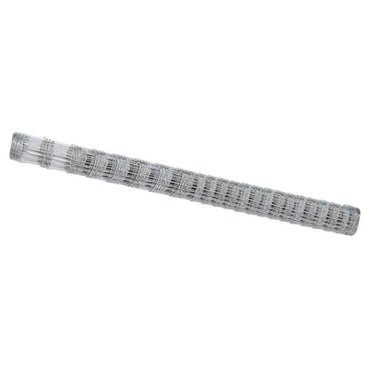 vidaXL Field Fence Silver 2