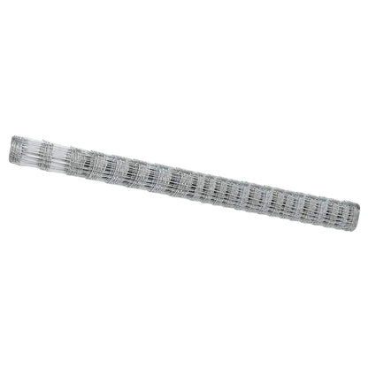 vidaXL Field Fence Silver 2