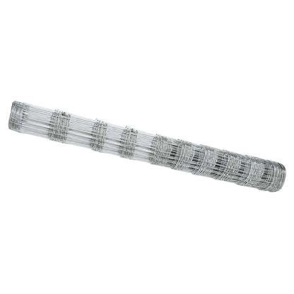 vidaXL Field Fence Silver 2