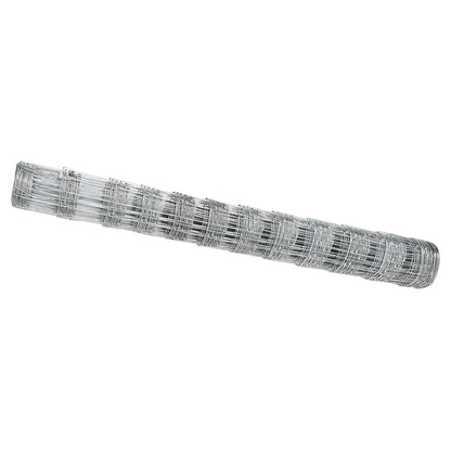 vidaXL Field Fence Silver 2